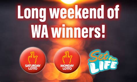 A weekend of wins for WA — Lotterywest.